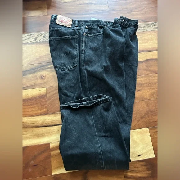 Levi’s 550 black jeans 40X32 - Picture 3 of 4